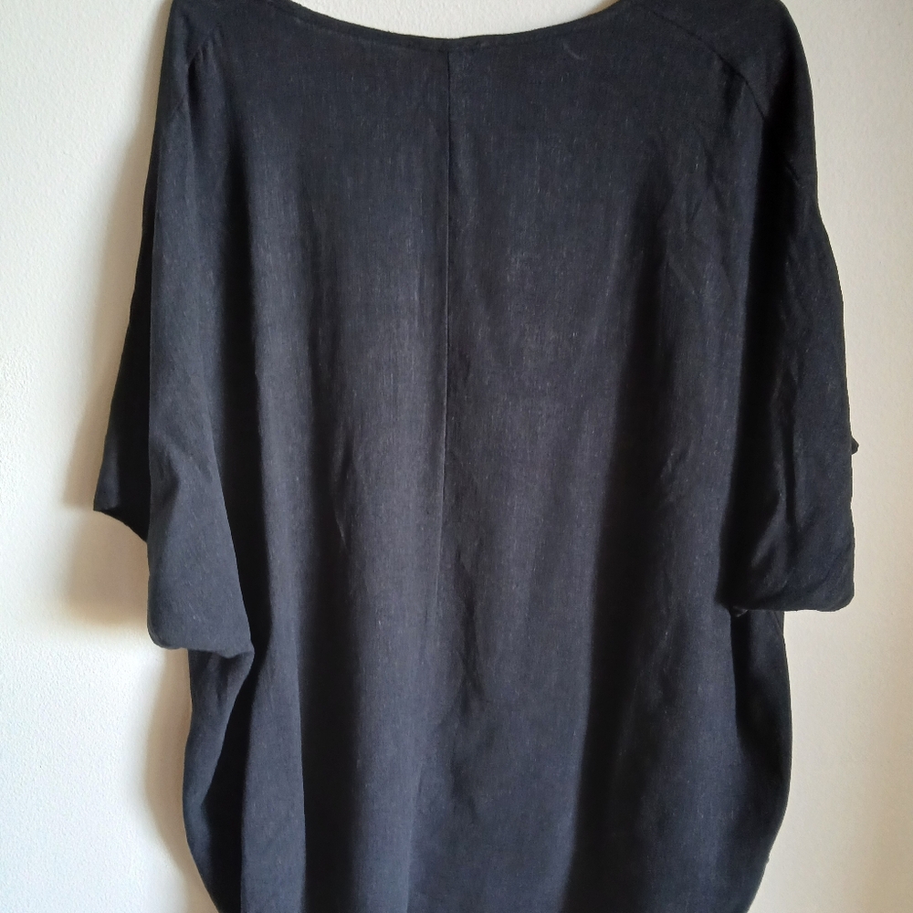 Jodifl Black Oversized Blouse - Picture 8 of 10